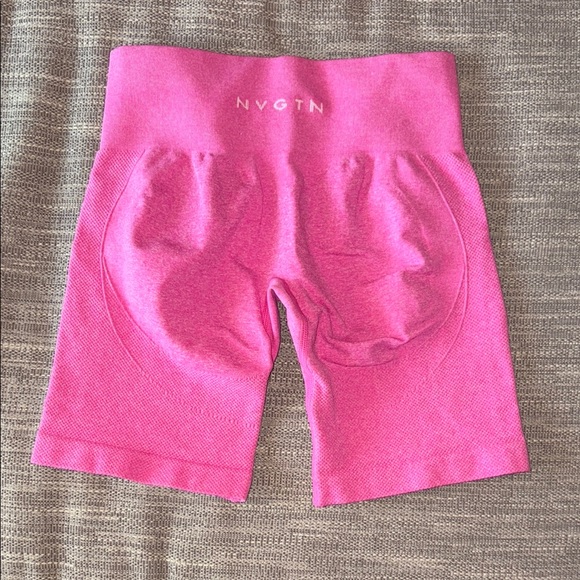 Bubble Gum Pink Lift Seamless Shorts - Picture 9 of 13